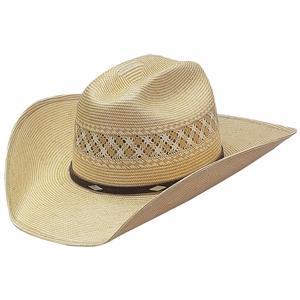 American Hat Co 15˜… 2X2 Two-Tone Vented Straw Hat - Wheat