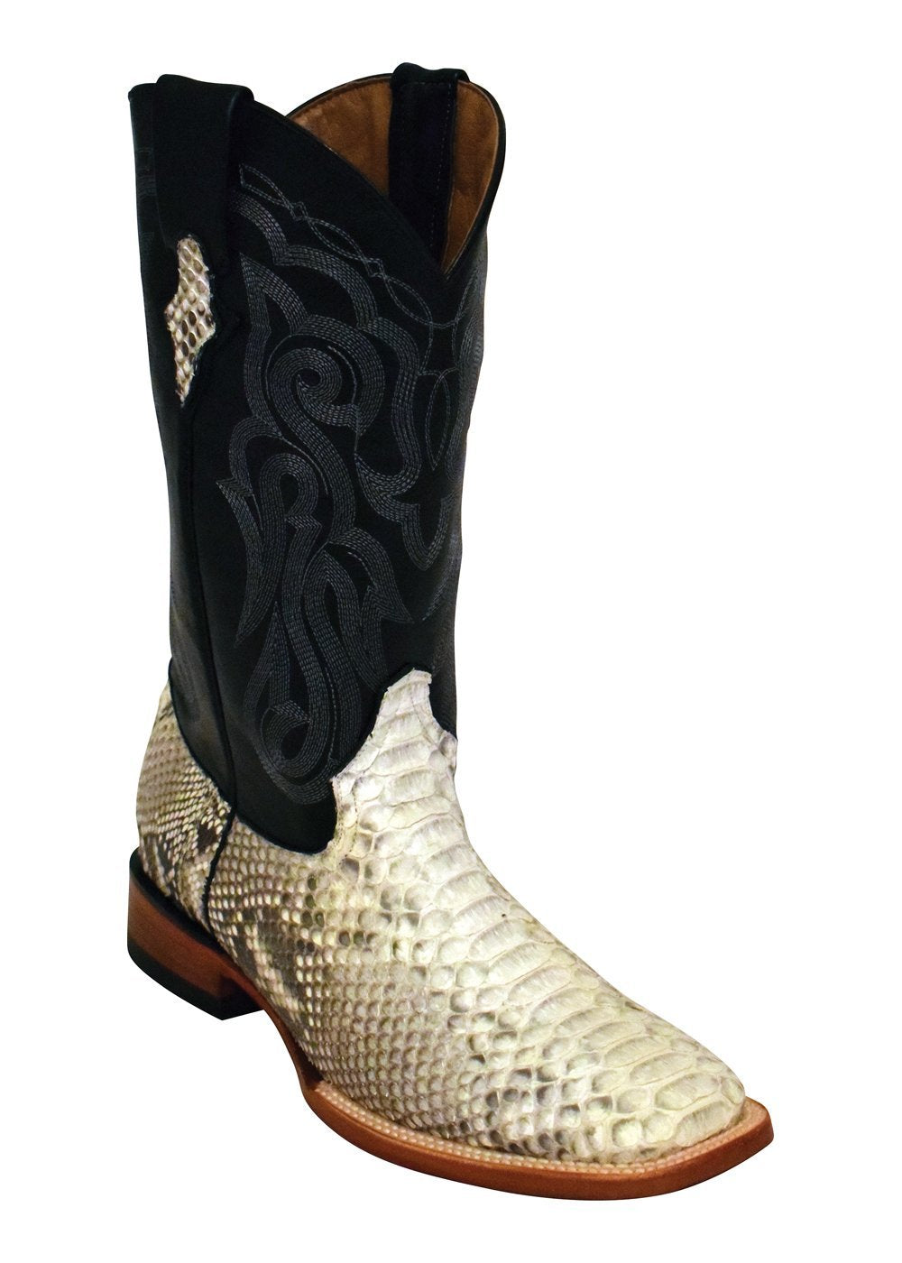 Ferrini Men's Python Natural S-Toe