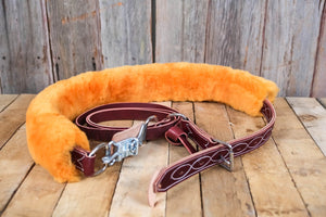 Beastmaster Single Buckle Leather Bucking Horse Flank