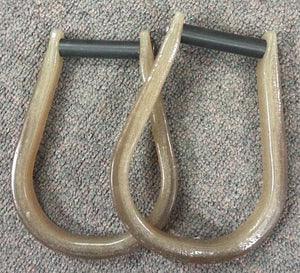 Beastmaster Fiberglass Saddle Bronc Stirrups