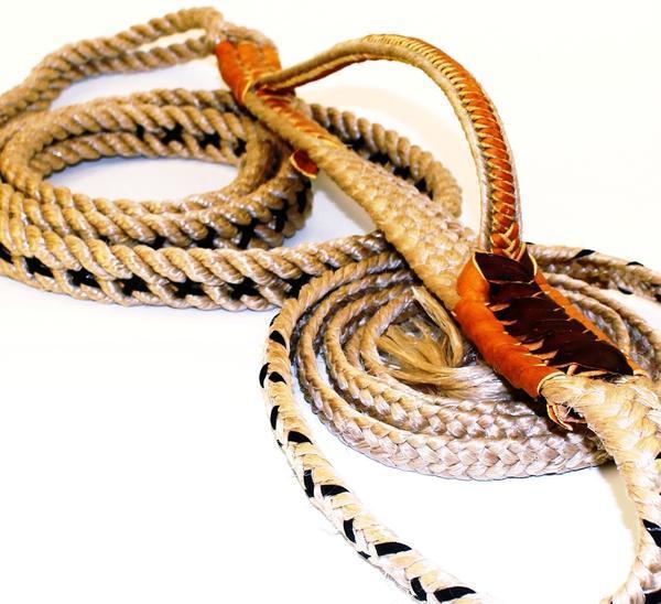 Brazilian Bull Rope 7/8" Handle 1" Soft Tail