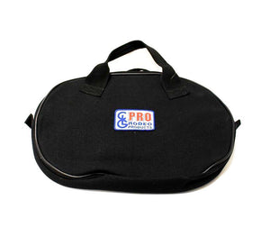 Bull Rope Bag Canvas Oval Black