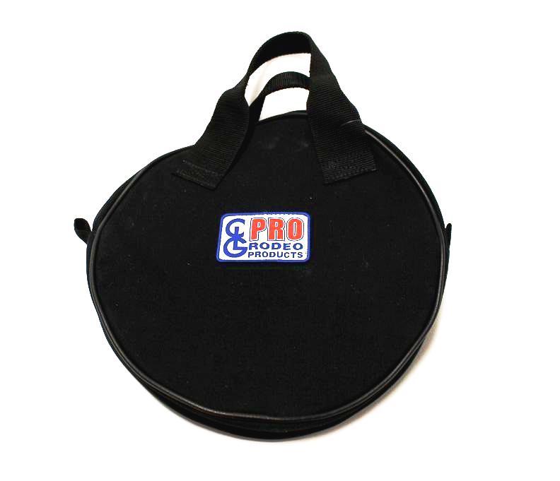 Bull Rope Bag Canvas Round Black