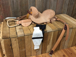 Beastmaster Junior Saddle Bronc Saddle Complete Set