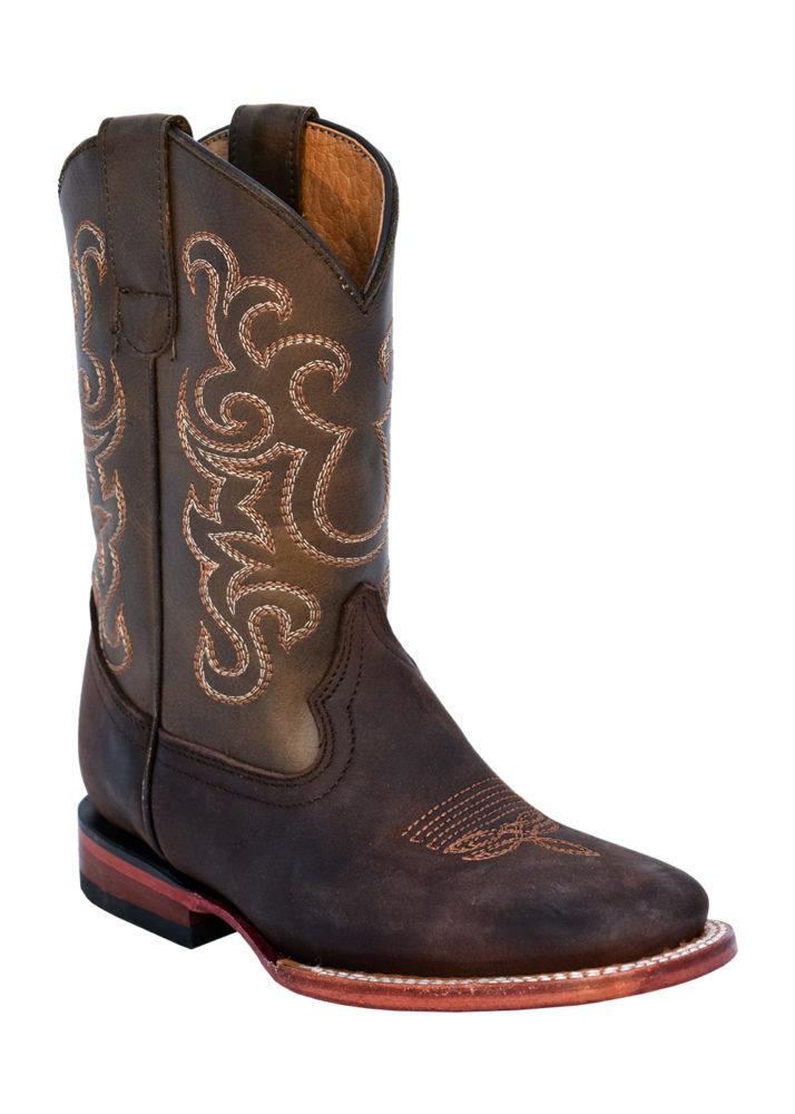 Ferrini Kid's Maverick Chocolate S-Toe