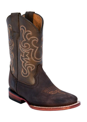 Ferrini Kid's Maverick Chocolate S-Toe