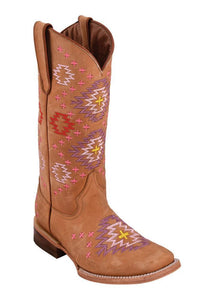 Ferrini Ladies Aztec Tan S-Toe