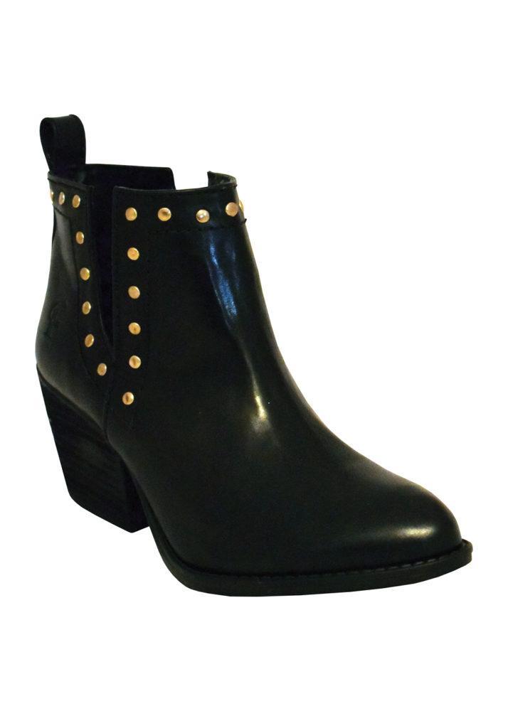 Ferrini Ladies Bootie Black R-Toe