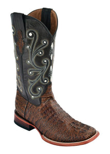 Ferrini Ladies Caiman Sport Rust S-Toe