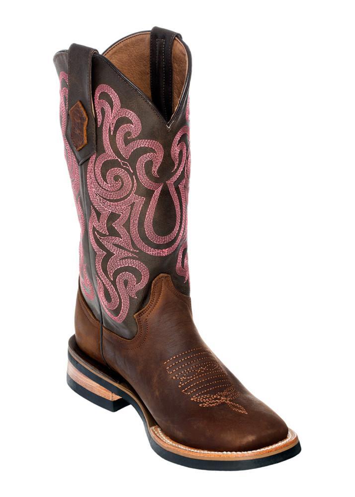 Ferrini Ladies Maverick Chocolate Rubber Sole S-Toe