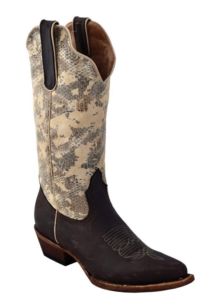 Ferrini Ladies Sand Storm Chocolate V-Toe