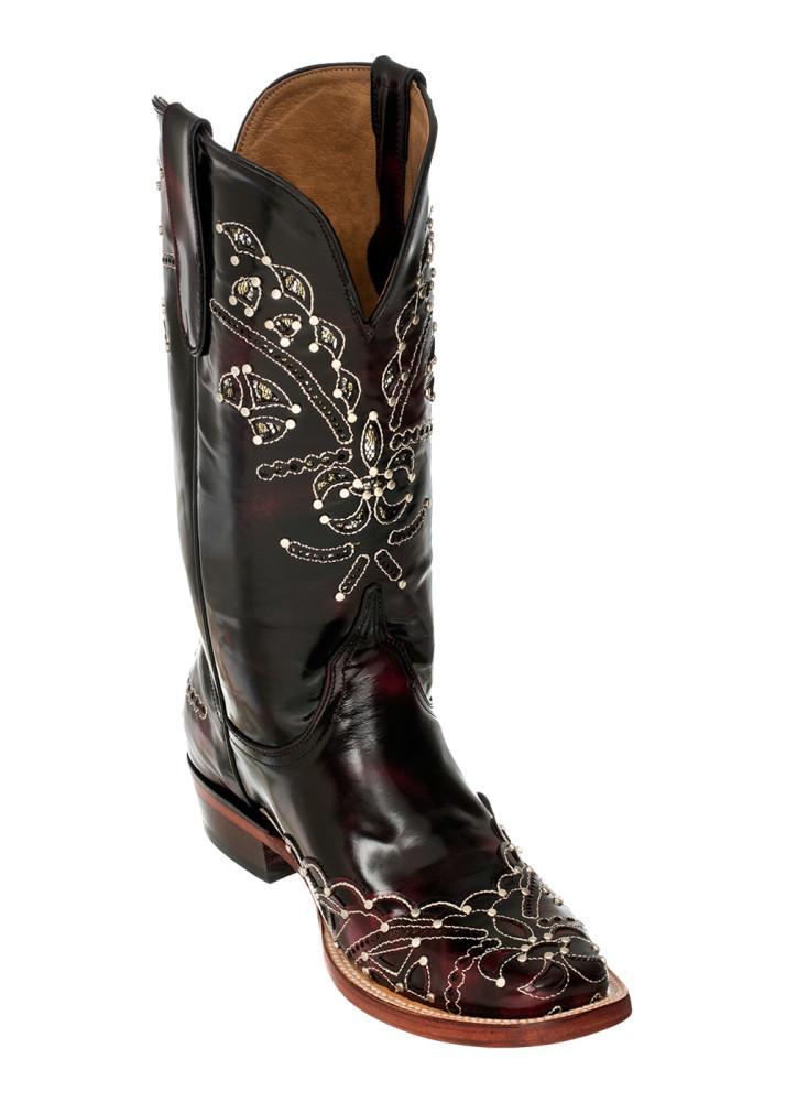 Ferrini Ladies Wild Diva Black Cherry D-Toe