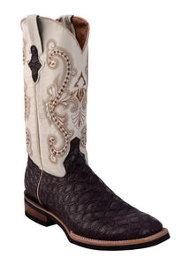 Ferrini Men's Anteater Print Chocolate Rubber Sole S-Toe
