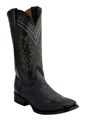 Ferrini Men's Apache Black S-Toe