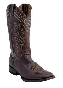 Ferrini Men's Apache Chocolate S-Toe