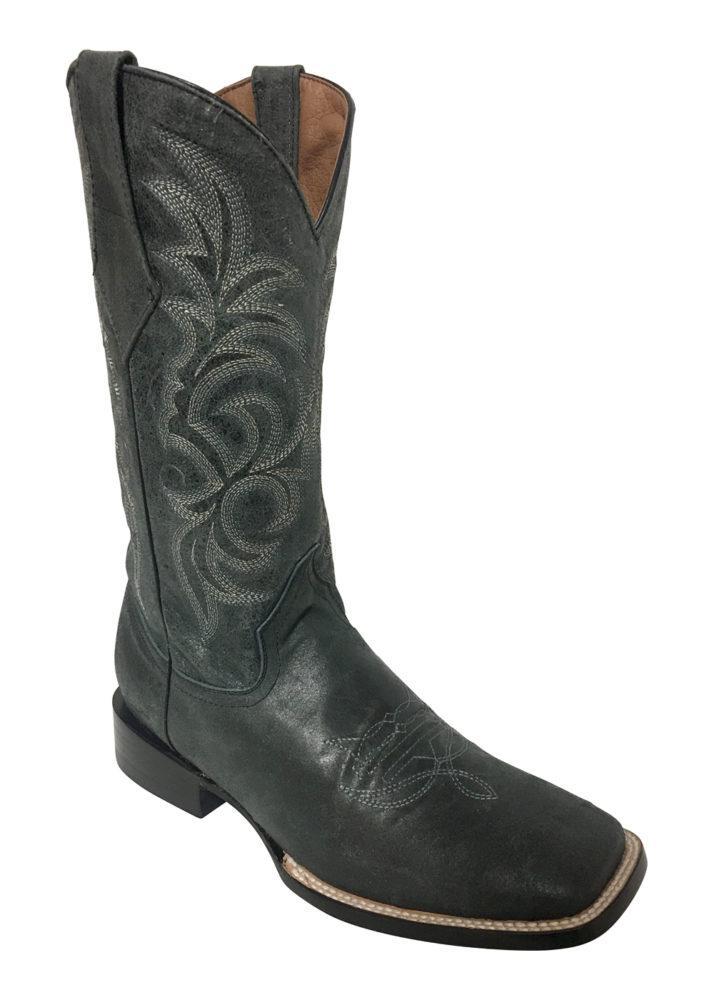 Ferrini Men's Cowhide Charcoal S-Toe