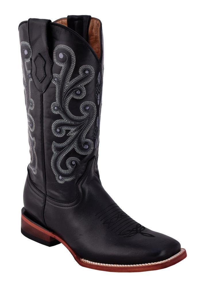 Ferrini Men's French Calf Black S-Toe