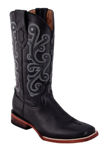 Ferrini Men's French Calf Black S-Toe