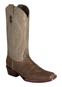 Ferrini Men's Kangaroo Antique Saddle Tan D-Toe