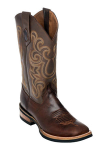 Ferrini Men's Maverick Chocolate Rubber Sole S-Toe