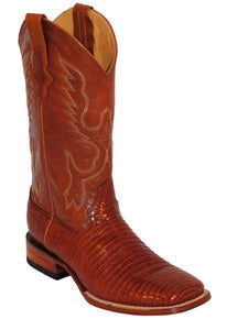 Ferrini Men's Teju Lizard Peanut S-Toe