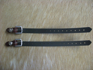 Vinyl and Leather Quarter Bind Straps