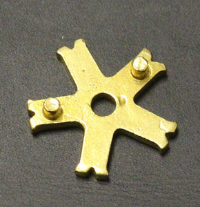 self locking 5 point standard 1 1/4 inch bull riding rowels