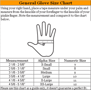 Glove Sizing Chart